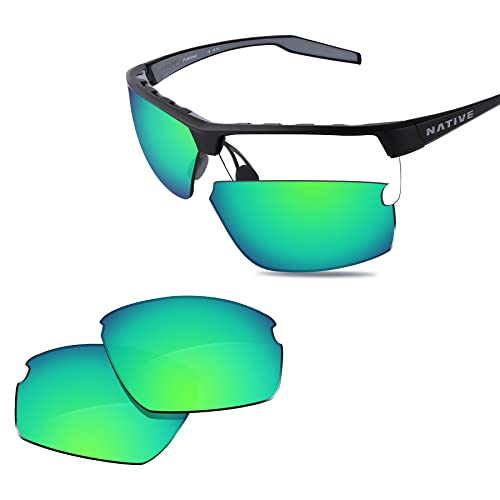 Image of 100% Precise-Fit Replacement Sunglass Lenses for Native Hardtop Ultra XP 71mm