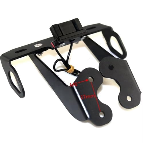 Support de Plaque Moto pour MT09 2017-2020 en Version Courte Épurée