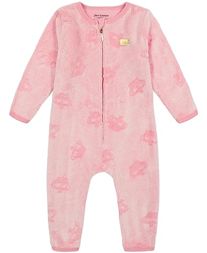 Image of Juicy Couture baby-girls Footed Coverall