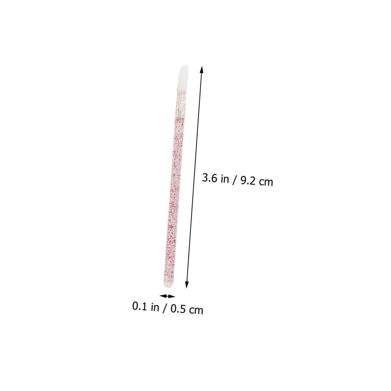 Gogogmee Plastic Lip Brush 350pcs Disposable Lipstick Applicators Makeup Beauty Tools Set