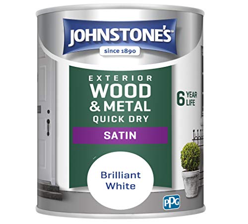 Johnstone's - Quick Dry Satin - Brilliant White-...