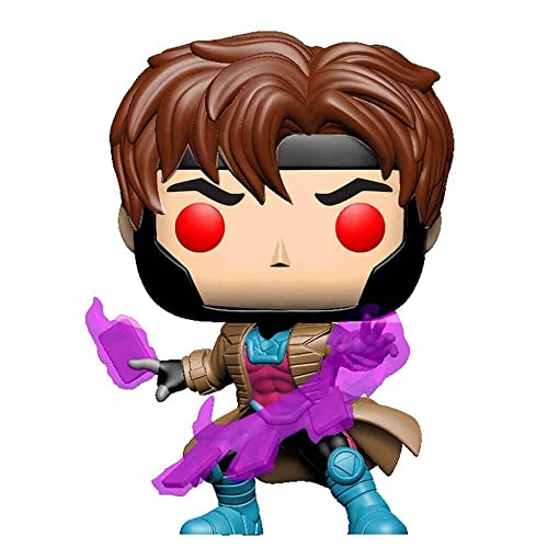 X-Men Gambit Glow-In-The Dark Pop! Vinyl Figure - Ee Exclusive