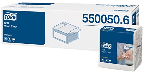Tork 473381 Panni Morbidi per Lavaggio, Bianco, 1000 Pezzi