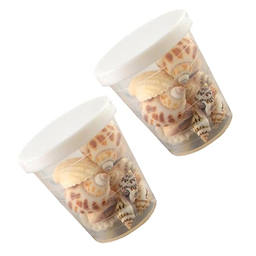 Cabilock Unique Natural Spiral Shell Beads Mini Seashells DIY Accessories Perfect for Epoxy Projects