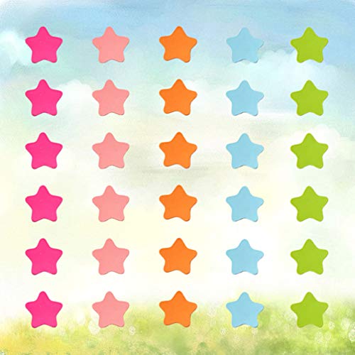 Kisangel 120Pcs 2Cm Star Refrigerator Magnets Small Reward Magnets Classroom Board Magnets For Office, Kitchen, Refrigerator, Whiteboard Magnet Set(Mixed Color) #TOP7