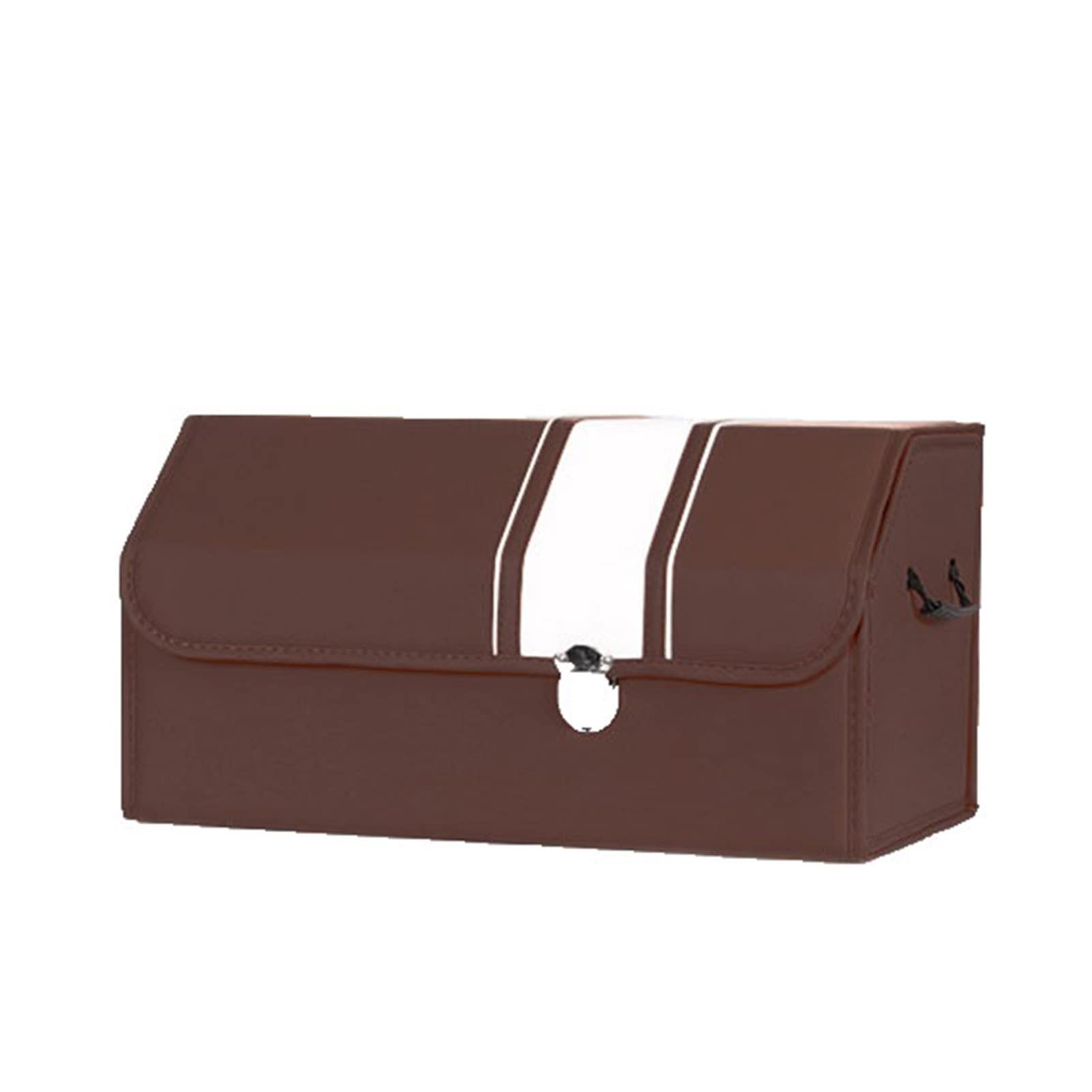 Duole Boîte de Rangement de Tronc de Voiture Lourde PP Planche imperméable Pliable de Voiture de Stockage de Voiture de Stockage en Cuir boîte de Finition Organiseur de Rangement Rangement