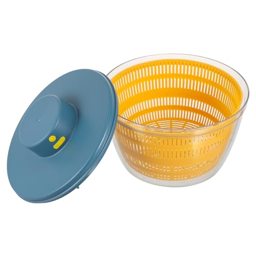 Luxshiny 1Pc Electric Vegetable Dryer and Drain Basket Quick Second Lettuce and Salad Dehydrator for Efficient Kitchen Use for Home Cooking and Preventing Oil Splashes