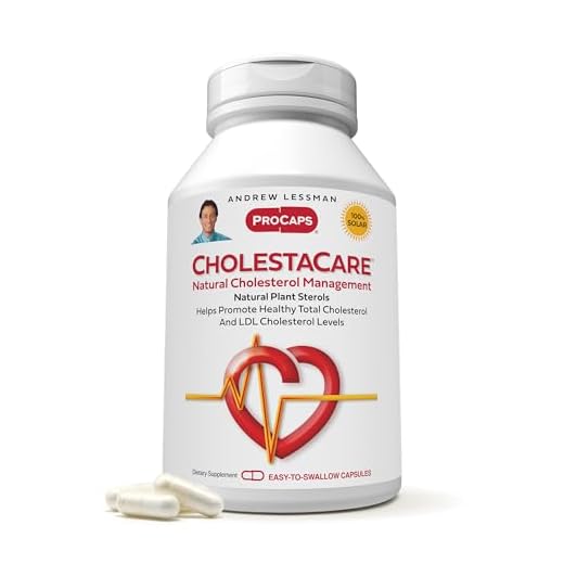 Andrew Lessman CholestaCare 720 Capsules - Natural Cholesterol Management. Unique Natural Phytosterol Blend. Supports Healthy Total Cholesterol and LDL Cholesterol Levels. Easy-to-Swallow Capsules.
