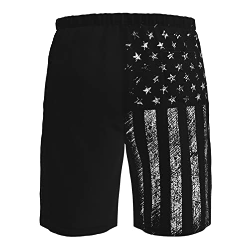 PAUPPY Funny-Heart-Titties-and-Beer-Gift for Women Men's Swim Trunks Quick Dry Bathing Suit Beach Swim Board Shorts Swimsuits White-S 7