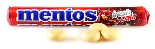 Mentos Cola 5 Rollos de Caramelos Sabor Cola 187g miniatura 3