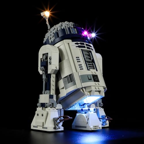 LIGHTAILING Juego de Luces para Lego 75379 R2 D2   Kit de iluminación LED Compatible con el Modelo de Bloques de construcción Lego   Modelo No Incluido