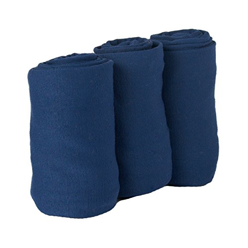 Mallary Girls Microfiber Tights 3-Pack Navy 4 To 6 #TOP2