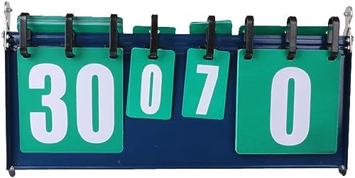 Marcador portátil para mesa deportivo 4 dígitos miniatura 1