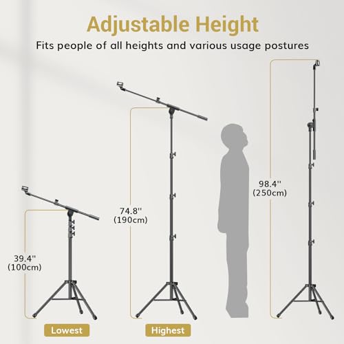 Tonor 23068 Microphone Stand With Tablet Holder thumb #5