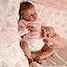 KOKOMANDY Cute Reborn Baby Dolls Full Body Silicone 18 inch Sleeping Reborn Newborn Baby Realistic Girl Real Life Silicone Babies Anatomy Correct Bath Doll Toys for Girls Age 6+ Year Old