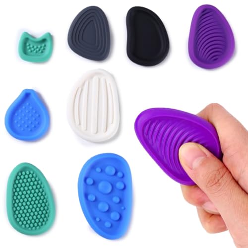 PYEUIFT 8 Piezas Toys Antiestres Fidget Toy Antiestres Autismo Toys Sensoriales NiñOs Sensoriales Juguetes Sensoriales Autismo Juguete Antiestres Adultos Ansiedad Juguetes Antiestre(1