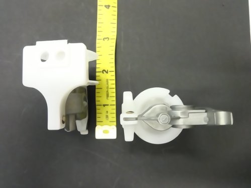 Amazing Drapery Hardware Pre-Corded High Profile Cord Tilt Control/Geared For Square Rod (1, White) #TOP5