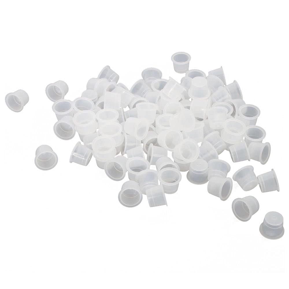 Traditional Tattoo ink cups for tattoo Ink pack of (100pcs) Medium-picture-54