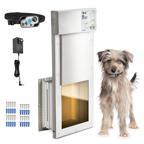 High Tech Pet Fully Automatic Pet Door for Wall and Door Installation - (PX-1W, Medium Wall Mount)