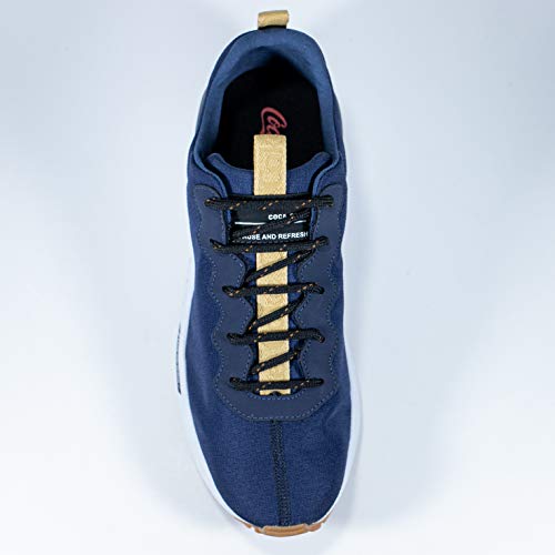 Tênis Coca-Cola Shoes TÊNIS X SPACE Adulto Unissex Petrole/Natural 41