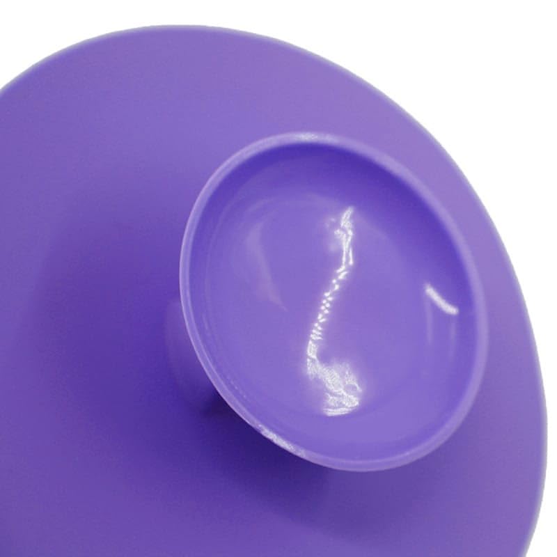 Miniatura 5 de Cepillo de maquillaje de silicona Esteras de limpieza Almohadillas Limpiador de cepillos cosméticos, almohadilla limpiador de cepillo (violeta)