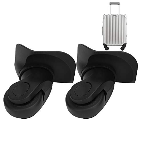 1 paire de roues de bagage muet de remplacement roues de valise pour pièces de valise