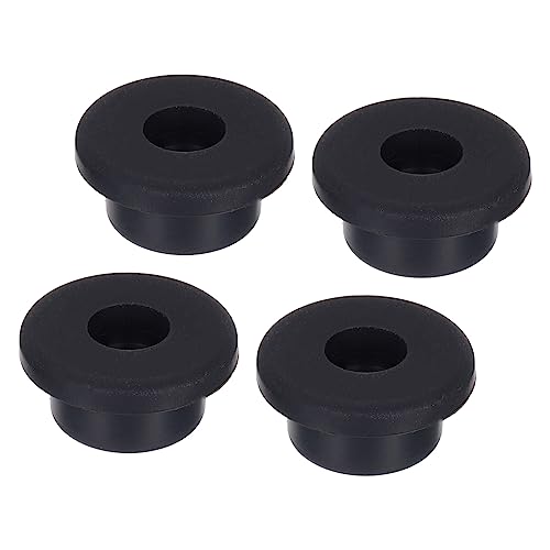 MECCANIXITY 4Pcs T Shape Rubber Grommet Mount Dia 21mm ID 11mm H 14mm Seal Protection Cable Grommets Flexible for Cable Pipe