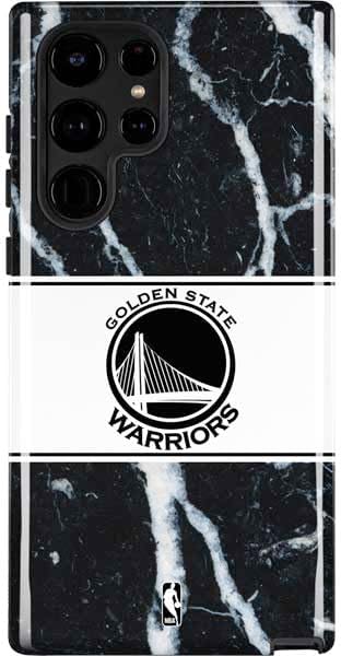 Skinit Pro Phone Case Compatible with Galaxy S22 Ultra - Officially Licensed NBA Golden State Warriors Jersey Design
