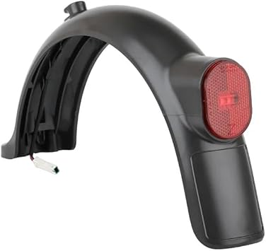Scooter Parts 4Pro Rear Fender Compatible with Xiaomi Electric Scooter 4 Pro Rear Wheel Mudguard Mi4 Splash Proof ABS Plastic PartsFender taillight kit