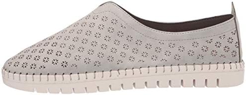 Easy Street Women's Flat Sneaker, Grey, 9.5 X-Wide | Image 7