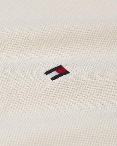 Image of Tommy Hilfiger Men's Short Sleeve Polo Shirts in Slim Fit with Stretch and Organic Pique Cotton