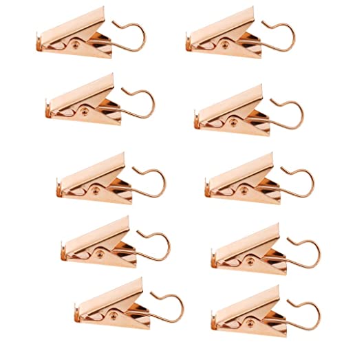 HomeDecTime 30 Pezzi Clip per Tende con Pinzette