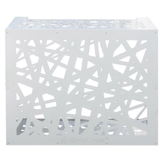 San Marco Glam copri condizionatore esterno alluminio bianco L