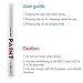 White tire marker and black Correction pen set Universal Waterproof Permanent oil based Paint Markers Car Tyre Tire Tread Rubber for Scuba gear