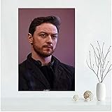  BOBSLA Poster James Mcavoy Film Acteurs Affiche Photo Portrait Photos Mur Art Toile Peinture Affiches Et Impressions Décor À La Maison 50X70Cm Pas De Cadre