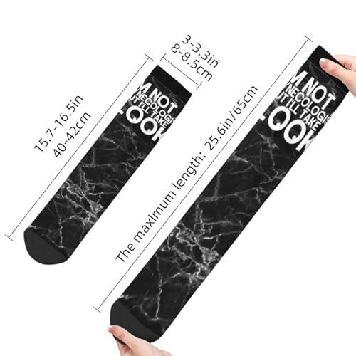 I'M Not A Gynecologist But I'Ll Take A Look Unisex Cushion Crew Sock Soft Casual Mid-Calf Socks4