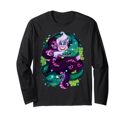T-shirt manches longues Ursula Disney La Petite Sirène pour adulte