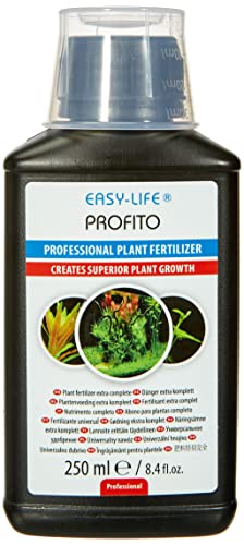 Easy-Life ProFito Fertilizante Universal para Plantas de Acuario, Abono Líquido Todo en Uno con Hierro, Potasio y Manganeso, Estimula el Crecimiento y el Color sin Nitratos ni Fosfatos, 250ml