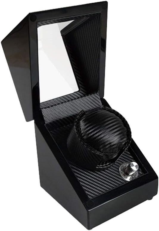FENOKD Automatic Watch Winder Watch Winder Shake Table Device Mechanical Watch Motor Box Shake Table Box Single Table Motor Box Carbon Fiber Motor Box Carbon
