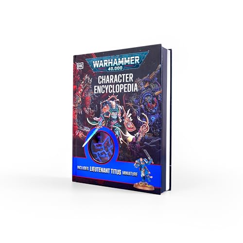Image of Warhammer 40,000 Character Encyclopedia: The Instant Sunday Times Bestseller! Includes Lieutenant Titus Miniature