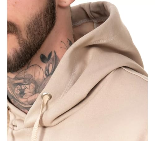 Moletom Liso Masculino Flanelado Blusa De Frio Com Capuz Casaco Sem Estampa (BR, Alfa, G, Regular, R