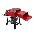 BEILOCKERY Hay Cutter Straw Crusher Machine 6-Blade Farm Hay Chopper Shredder Animal Feed Grinder 1100-2200LBS/H 220V 3KW
