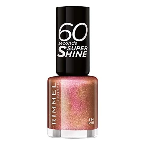 Esmalte de uñas Rimmel London con purpurina de secado rápido en 60 segundos Cover