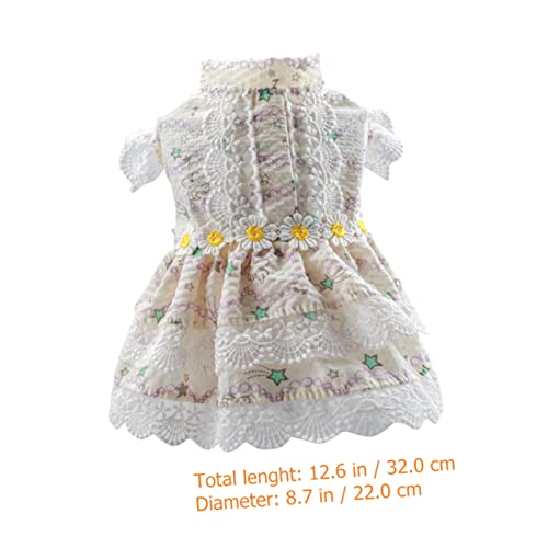 Robe pour chien lot de 3 vêtements d'été légers en polyester doux pour chienne - 7