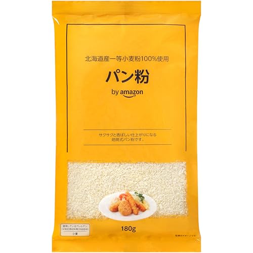 by Amazon 国内麦使用 パン粉 180g（Amazon）