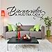 Sticker Mural Espagnol -Bienvenidos A Nuestra Casa - Home Wall Sticker Vinyl Lettering Interior Room Decoration Accessories57X20CM