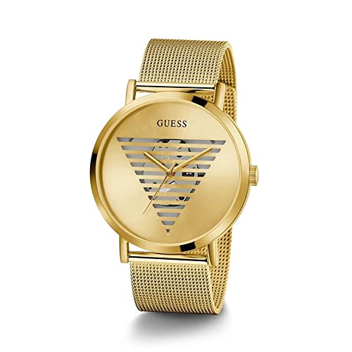 GUESS Analog Beige Dial Men's Watch-GW0502G1 - Image 2