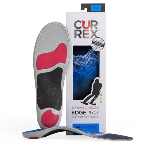 CURREX EdgePro Sohle High Profile. Deine neue Dimension des Carving. Performance Einlegesohle für Ski, Langlauf oder Snowboard. Gr EU 47-49