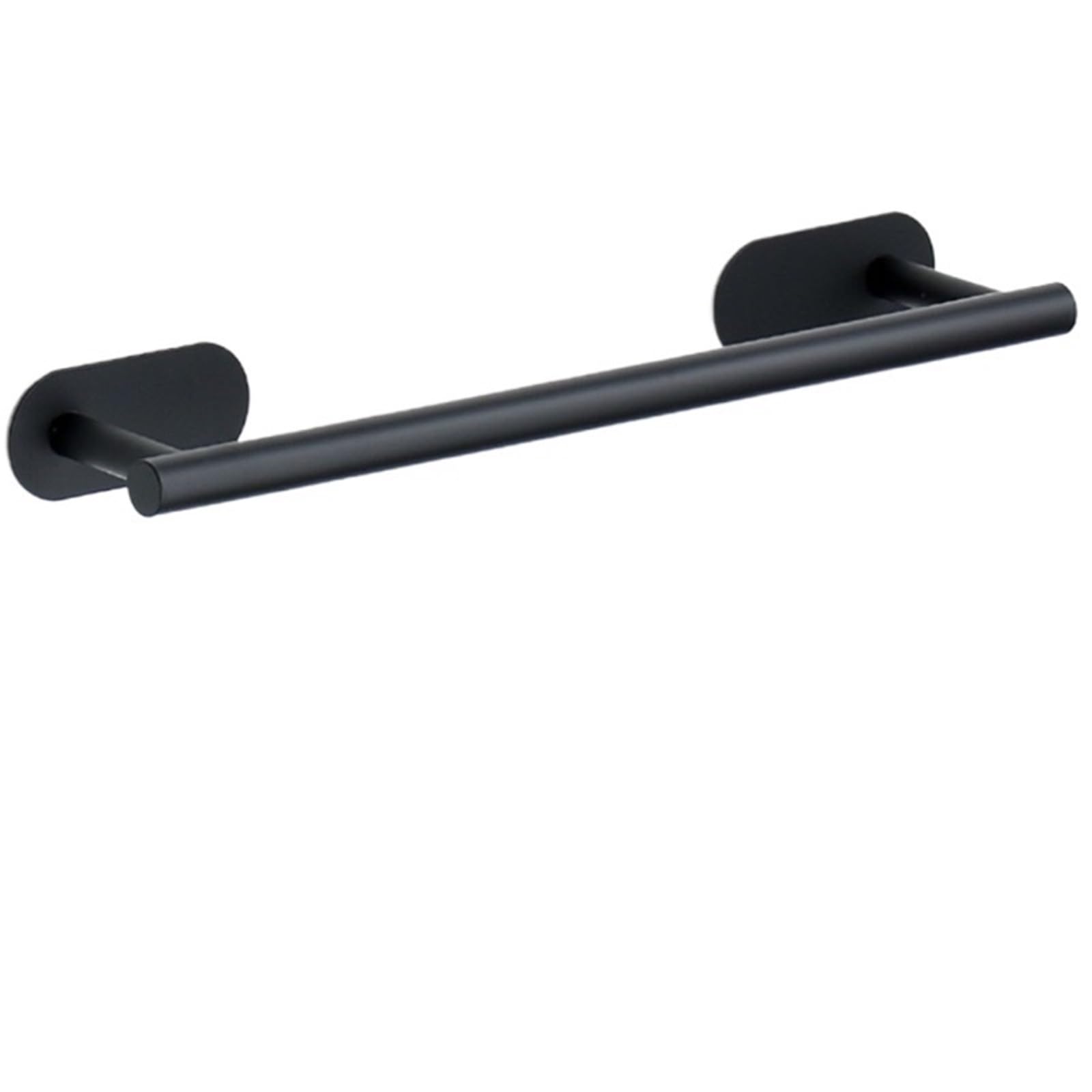 40CM Towel Rack Black Towel Rail Wall Mounted Bathroom Towel Holder,SUS304 Stainless Steel Towel Rail Self-Adhesive Waterproof & Anti-Rust(Black)