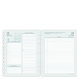 FranklinCovey - Original Planner Refill | Two Pages Per Day - Ring-Bound Planner (Monarch, Jan 2026 - Dec 2026)